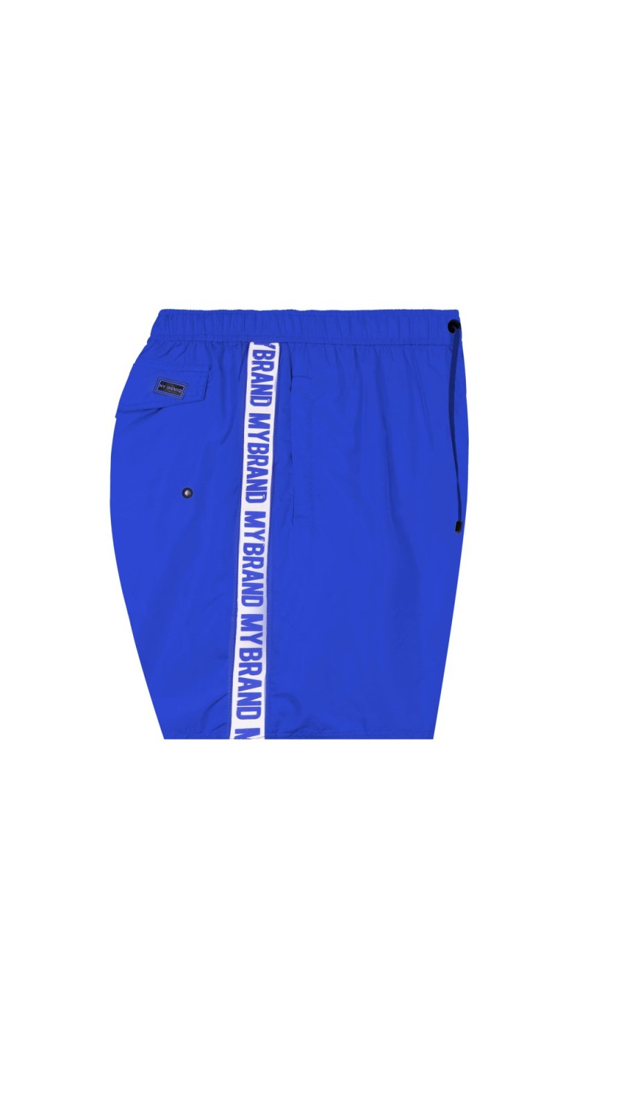 Men My Brand Swimwear | Mb Logo Taping Short Electric Blue