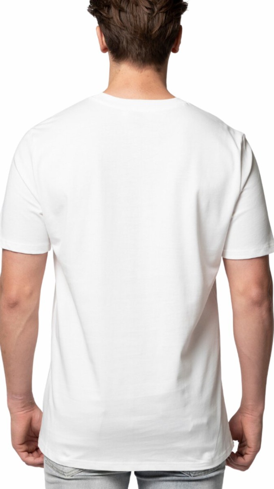 Men My Brand T-Shirts | Mb Essential Pique White T-Shirt