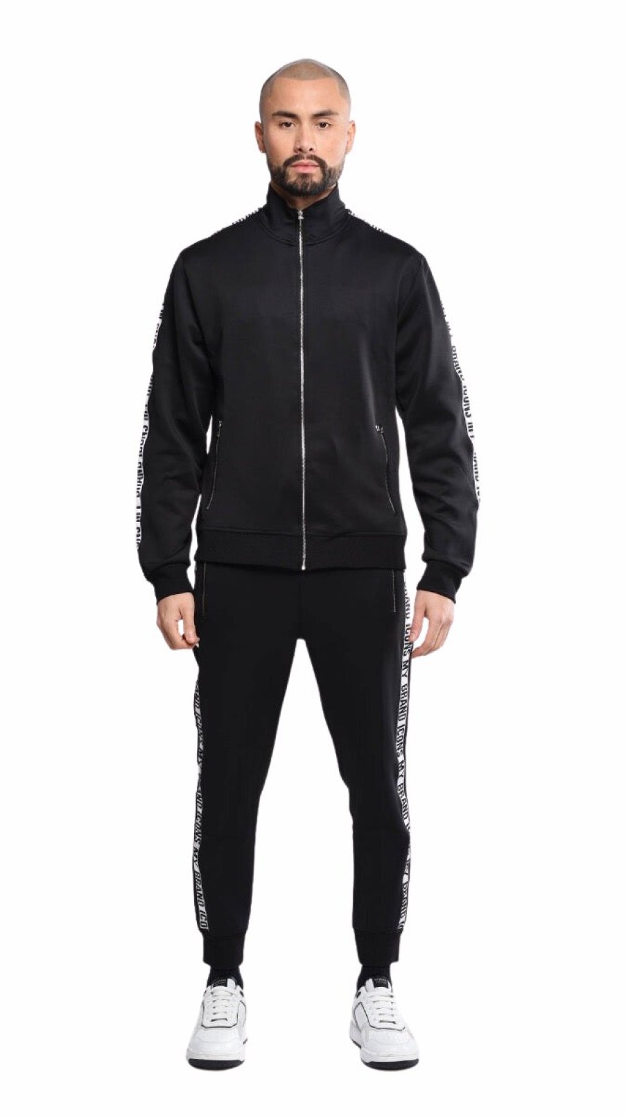 Men My Brand Tracksuits | Tracksuit Icons Black