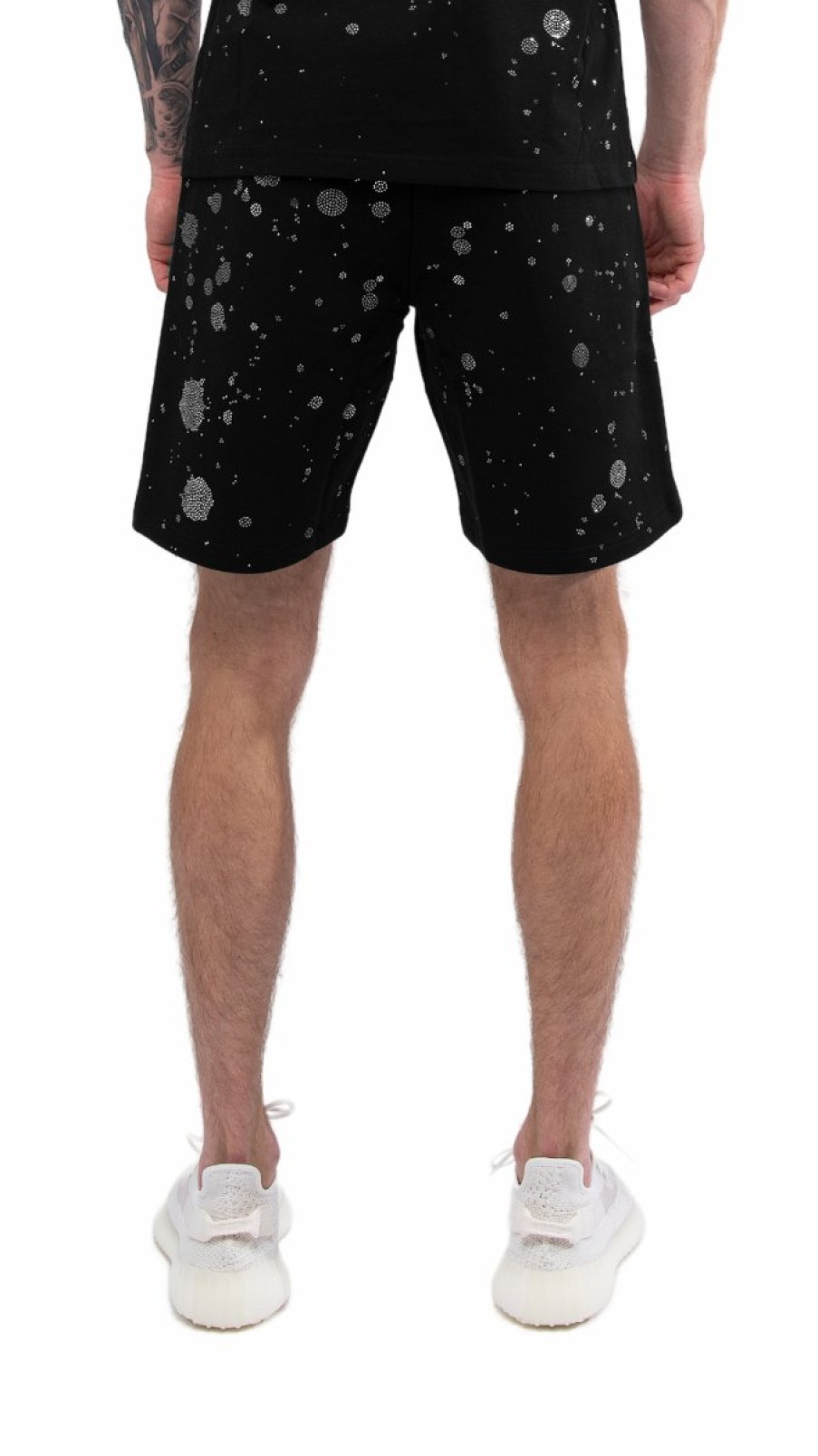 Men My Brand Shorts | Paint Capsule Shorts Black