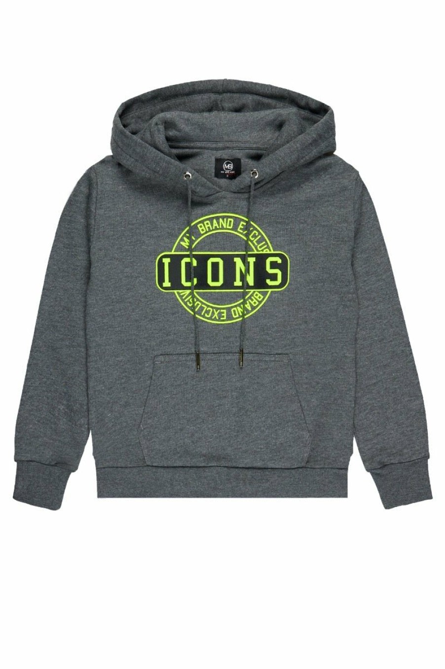 Men My Brand Hoodies | Icons Stamp Hoodie