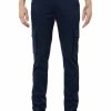 Men My Brand Trousers | Basic Cargo Pants Navy