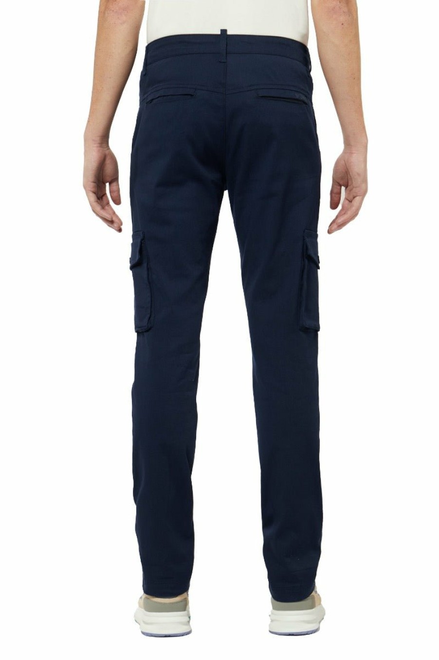 Men My Brand Trousers | Basic Cargo Pants Navy