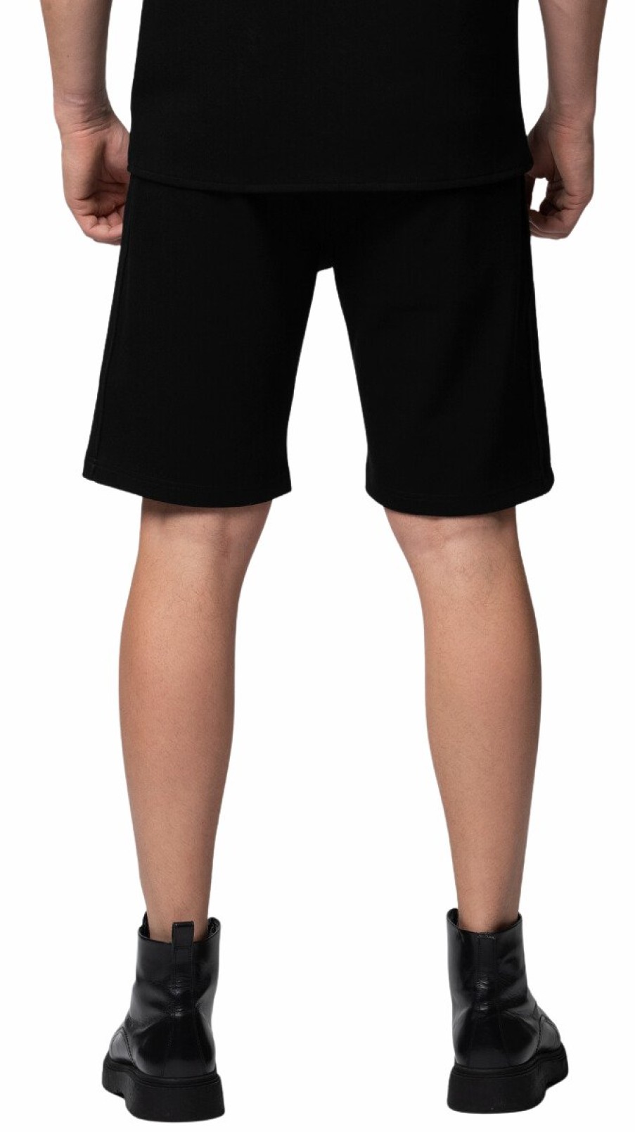 Men My Brand Shorts | Mb Essential Pique Black Short