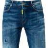 Junior My Brand Shorts | Blue Distressed Short