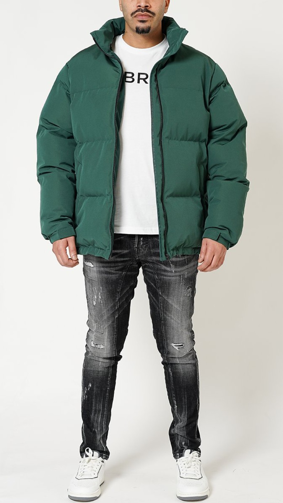 Men My Brand Jackets | Bormio Puffer Jacket Green