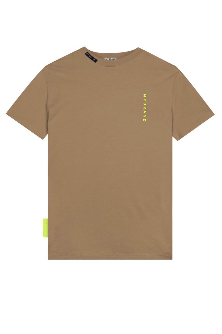 Men My Brand Swimwear | Basic Swim Capsule Tshirt Light Brown