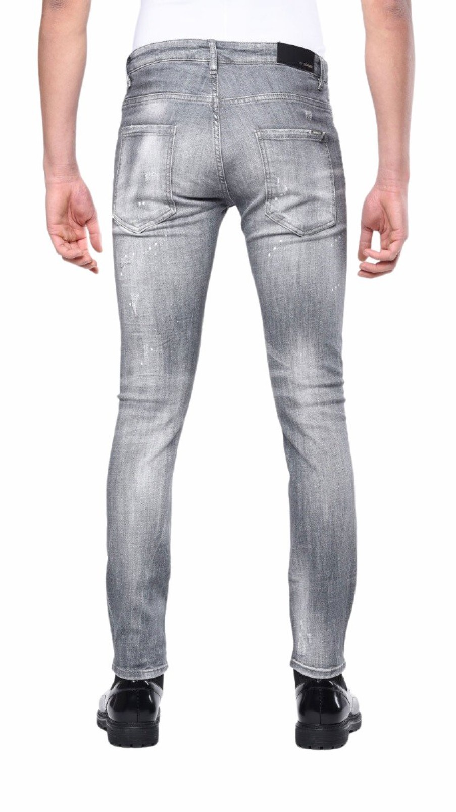 Men My Brand Jeans | 2187-1 Light Grey Ripped