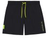 Men My Brand Swimwear | Basic Swim Capsule Short Neon Black