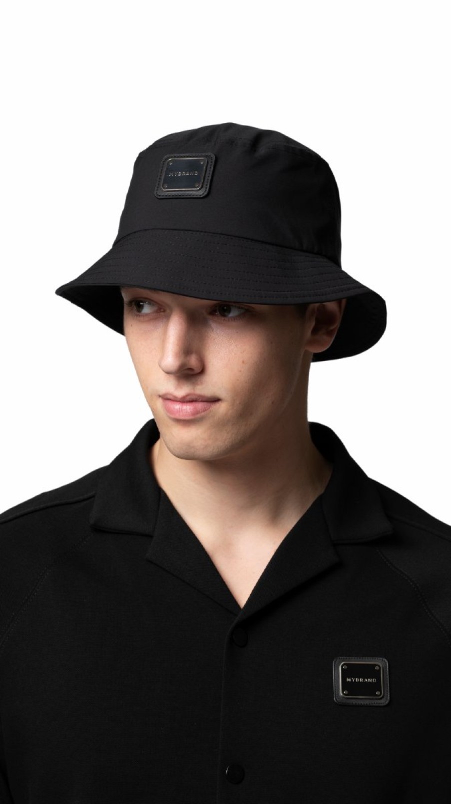 Men My Brand Caps | Mb Pique Black Hat