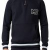 Men My Brand Sweaters | Stripes Short Zipper Swea