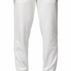 Men My Brand Tracksuits | Mb Essential Pique White Trackpants