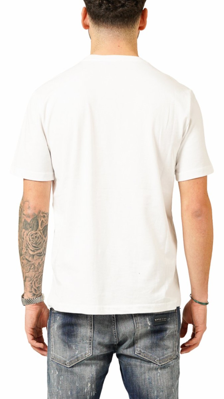 Men My Brand T-Shirts | My Brand Logo White T-Shirt