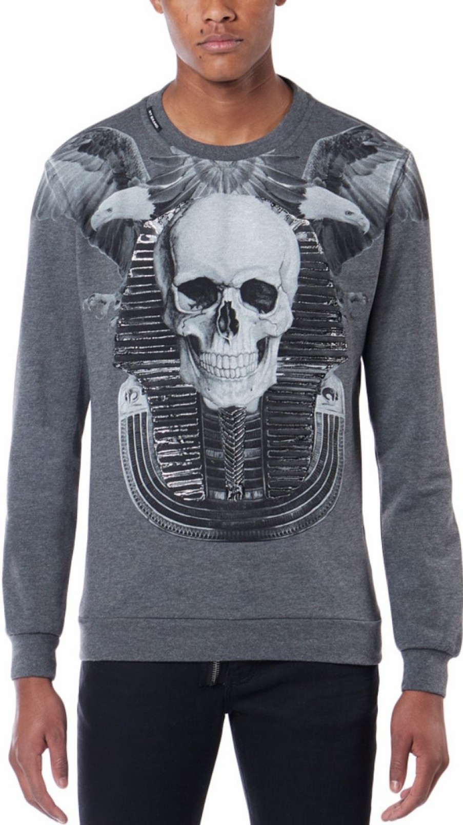 Men My Brand Sweaters | Egypt Skull Hoodie