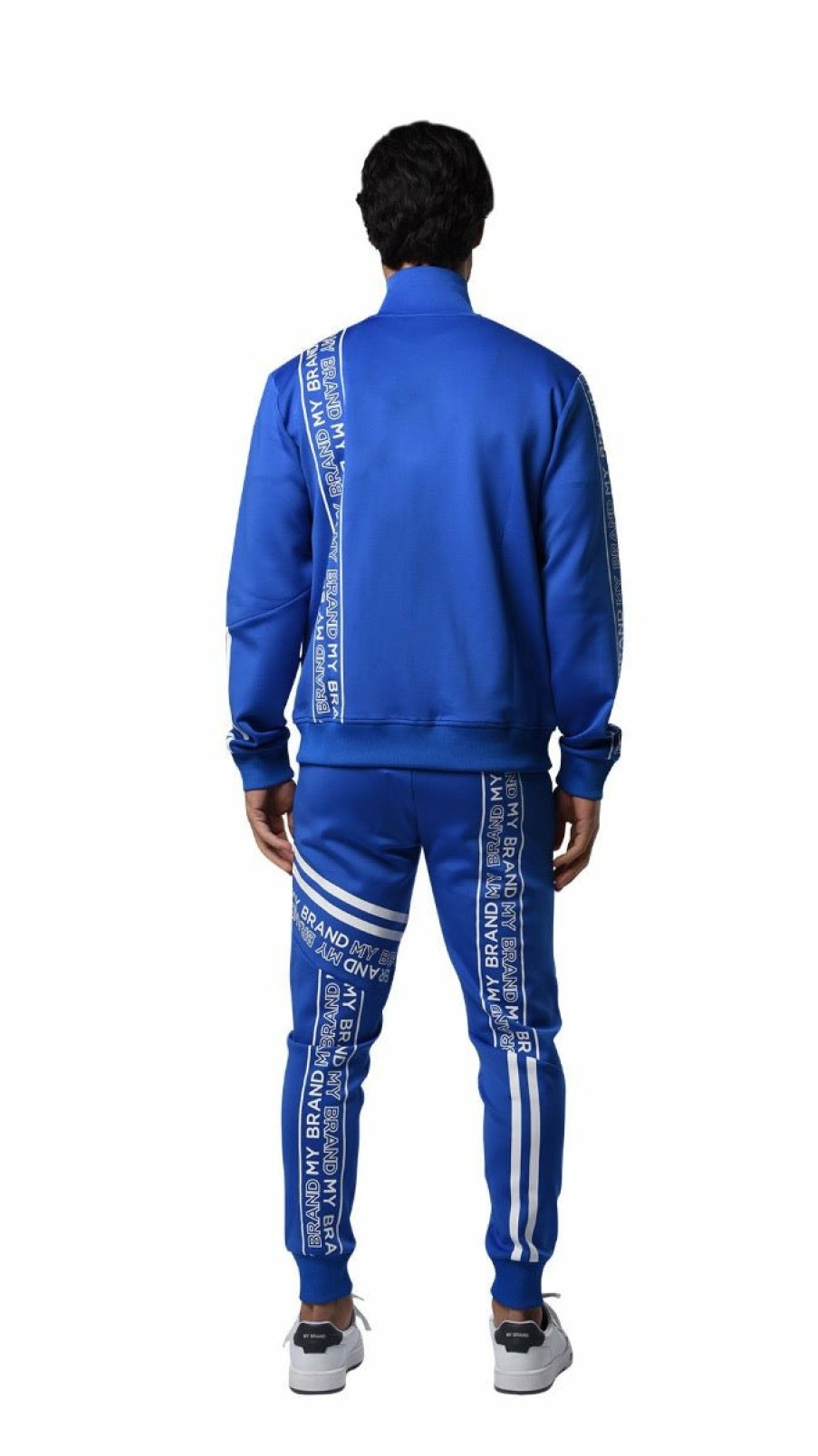 Men My Brand Tracksuits | Striped & Branded Tracksuit