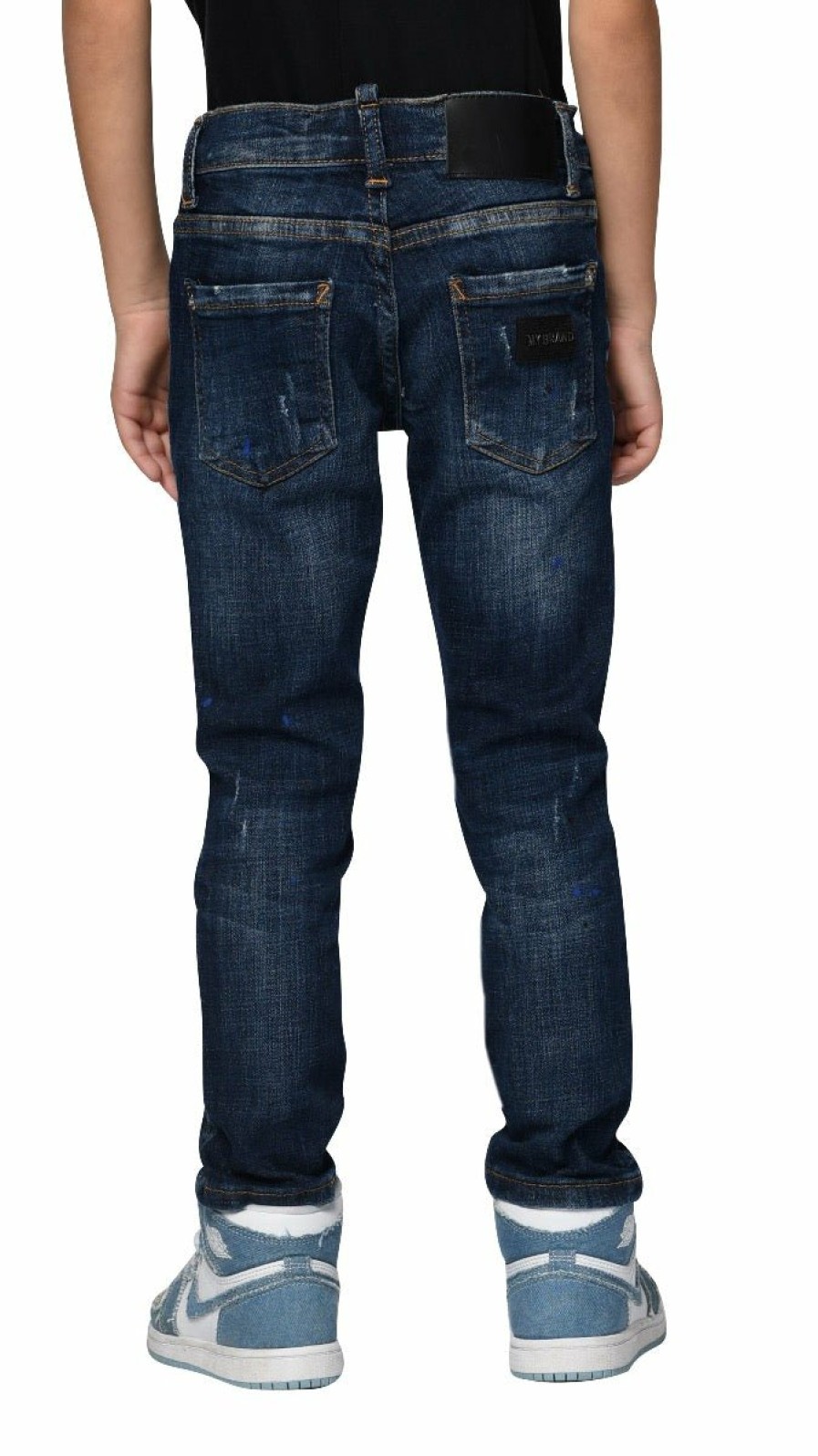 Junior My Brand Jeans | Blue Jeans Mb Purple Badge