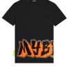 Men My Brand Swimwear | Street Art Swim Capsule T-Shirt Black