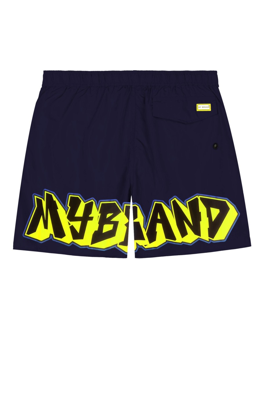 Men My Brand Swimwear | Street Art Swim Capsule Swimshort Navy