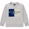 Junior My Brand Sweaters | Mb Logo Sweater Grey