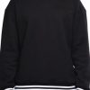 Men My Brand Sweaters | Black Crewneck With Colle