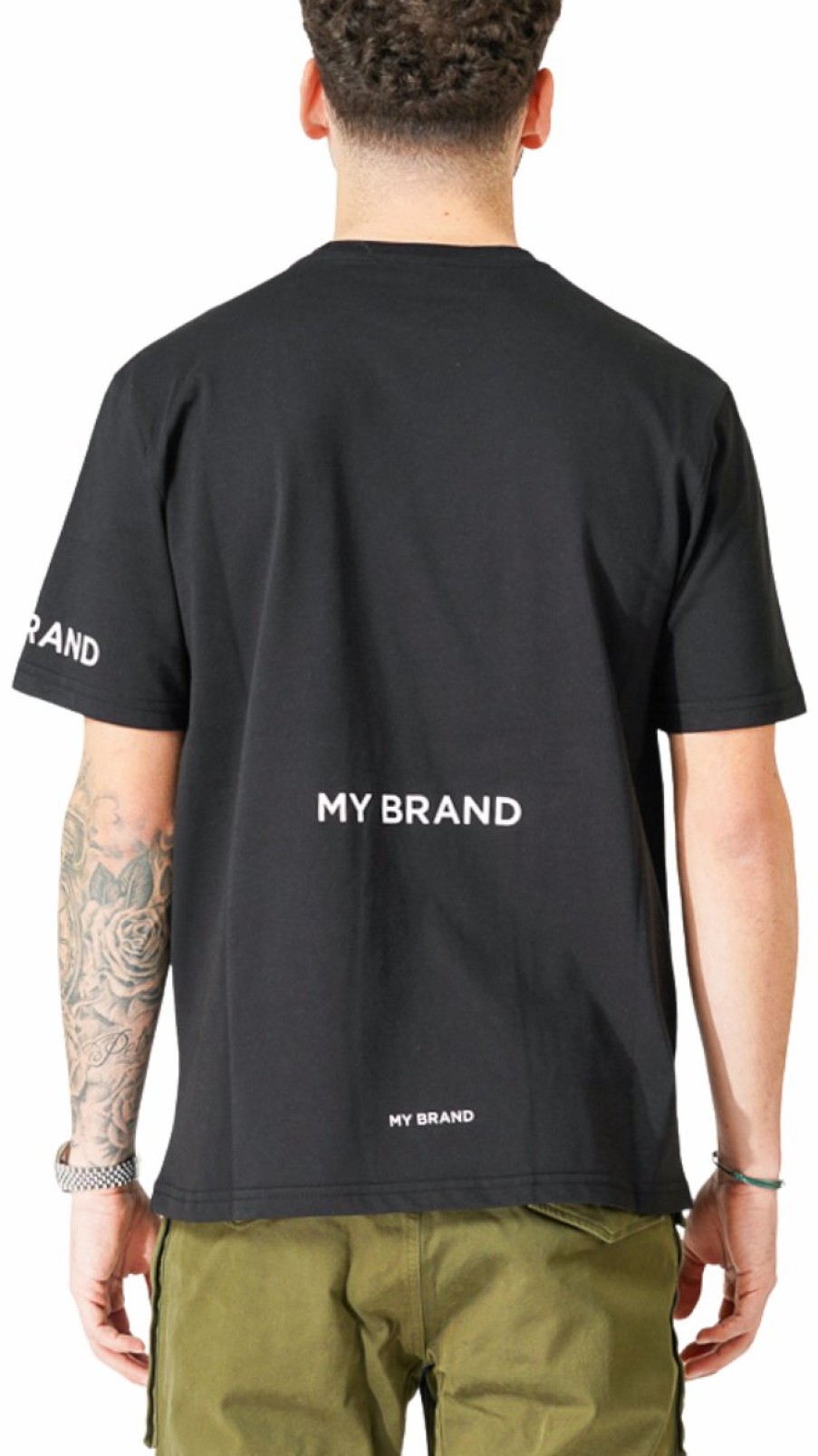 Men My Brand T-Shirts | My Brand Upside Down Logo