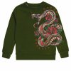 Junior My Brand Sweaters | Snake Roses Sweater Army