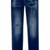 Junior My Brand Jeans | Purple Pink Spots Denim Jeans