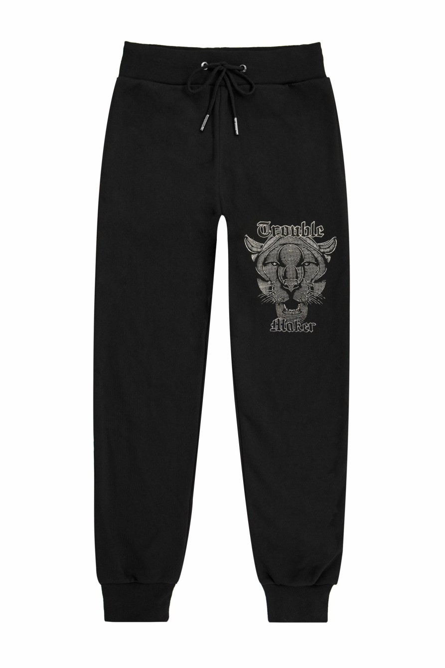 Junior My Brand Joggingsuits | Trouble Tiger Joggingpants Silver