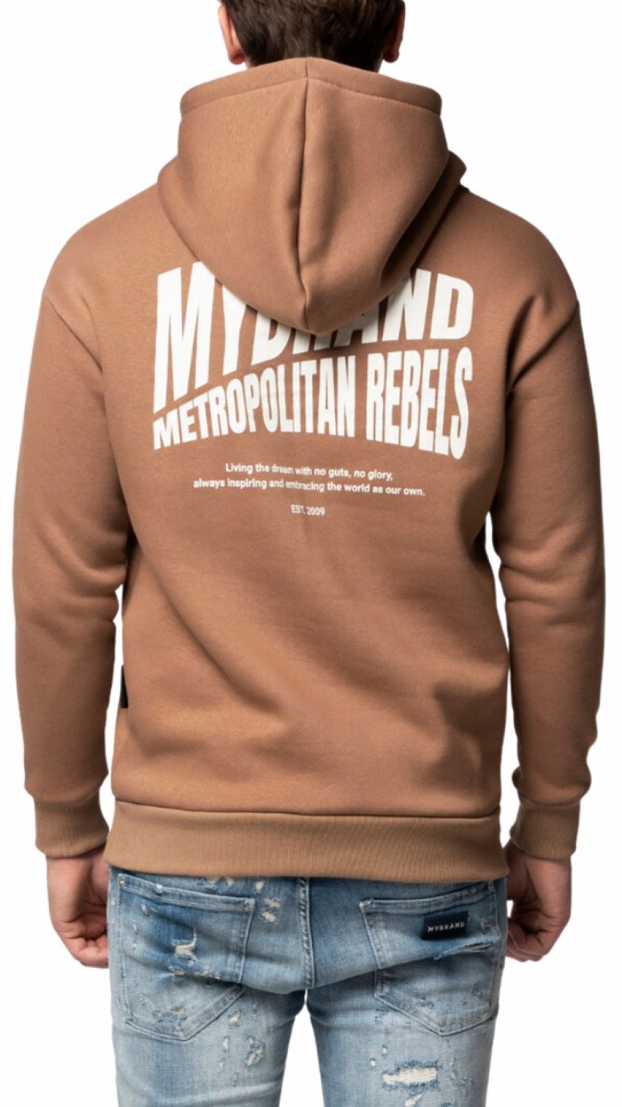 Men My Brand Hoodies | Mb Metropolitian Rebels Hoody