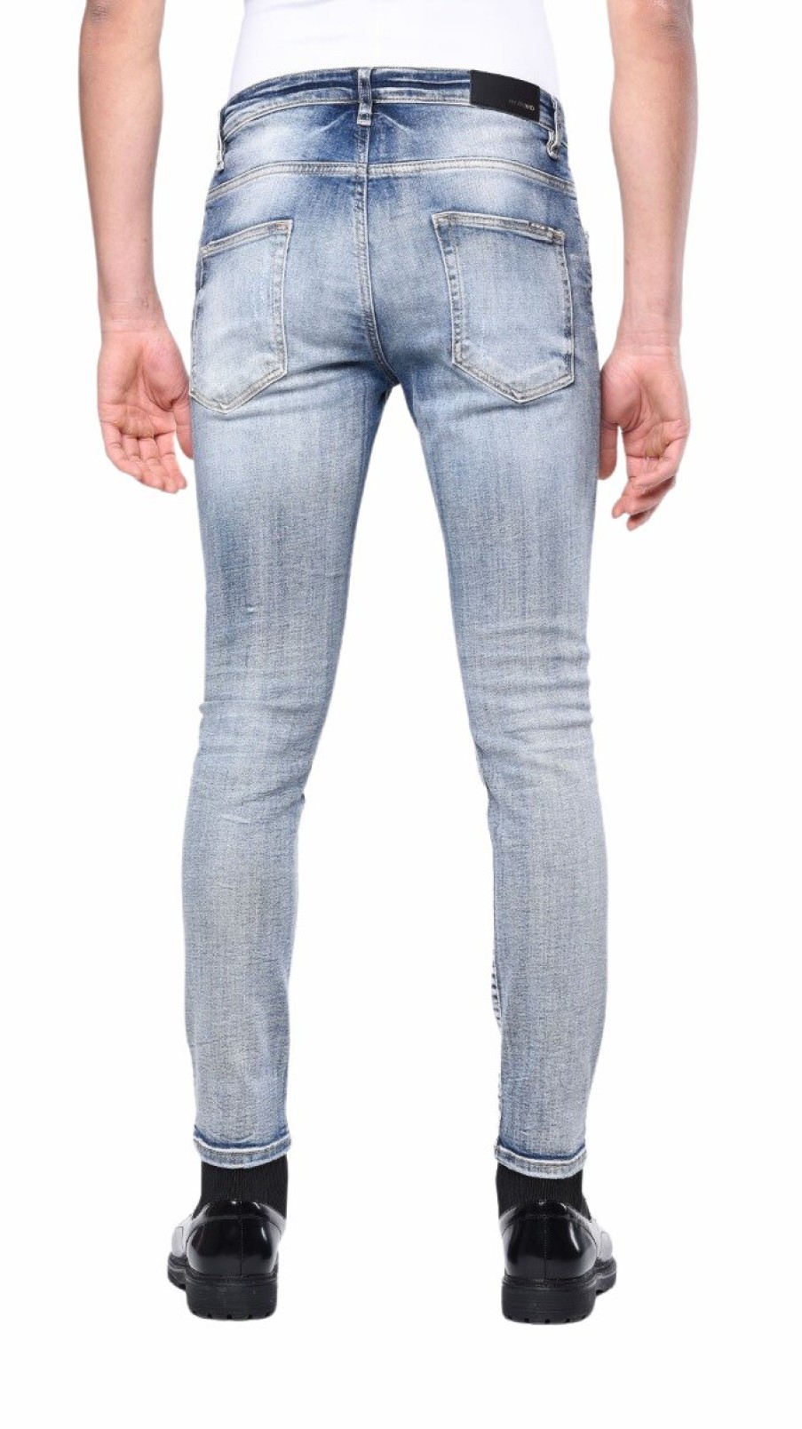 Men My Brand Jeans | 2603 - Light Washed Rippe