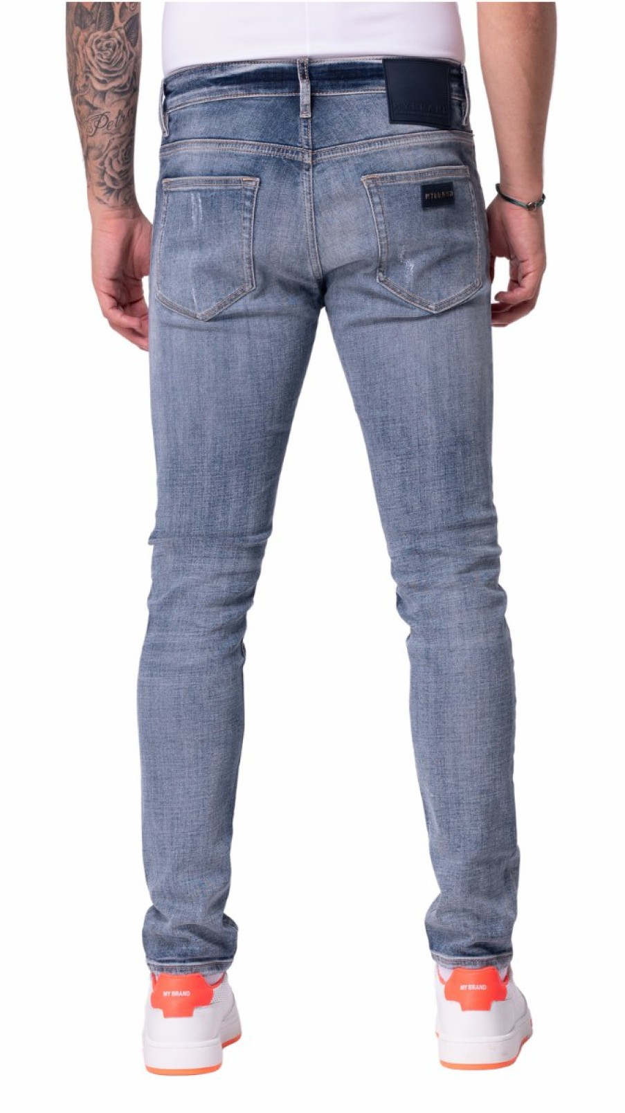 Men My Brand Jeans | Plain Distresses Jeans.