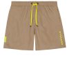 Men My Brand Swimwear | Basic Swim Short Capsule Light Brown