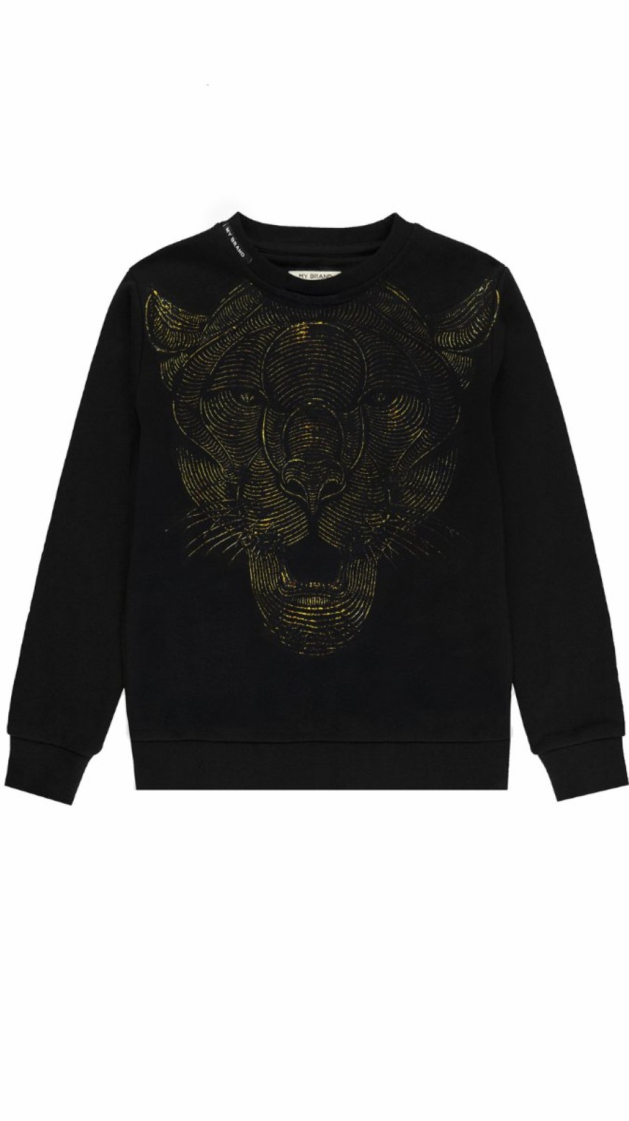 Junior My Brand Sweaters | Trouble Tiger Sweater Gold