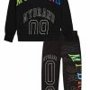 Junior My Brand Hoodies | Rainbow Capsule Joggingsuit With Text