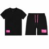 Junior My Brand Joggingsuits | Mybrand Label Set Neonpin