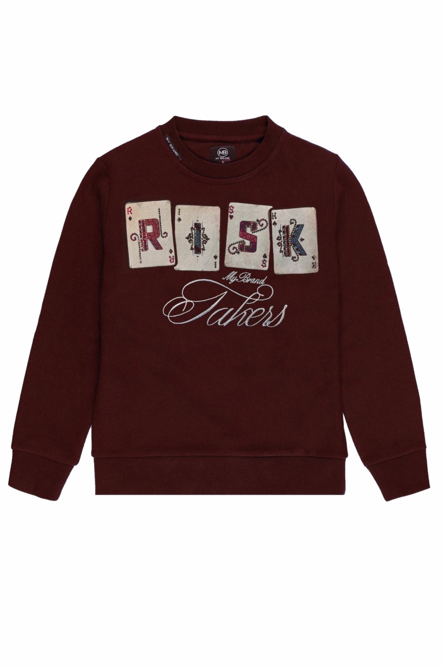 Junior My Brand Sweaters | Risk Playercard Sweater