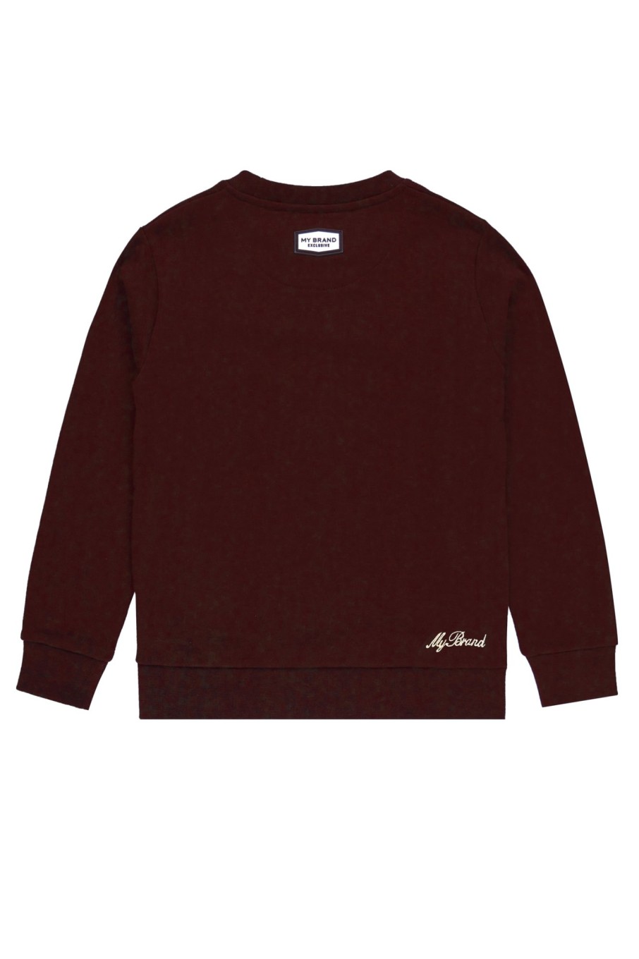 Junior My Brand Sweaters | Eagle Risk Sweater Burgundy