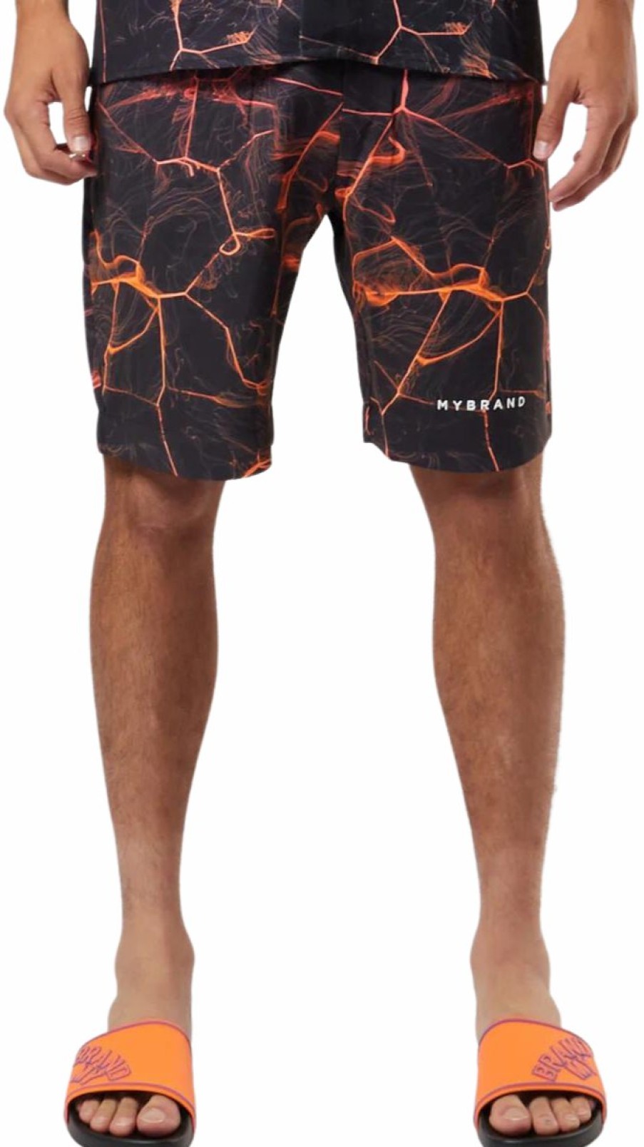 Men My Brand Swimwear | Marble Swim Capsule Bowlingshort