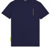 Men My Brand Swimwear | Basic Swim Capsule Tshirt Navy Neon