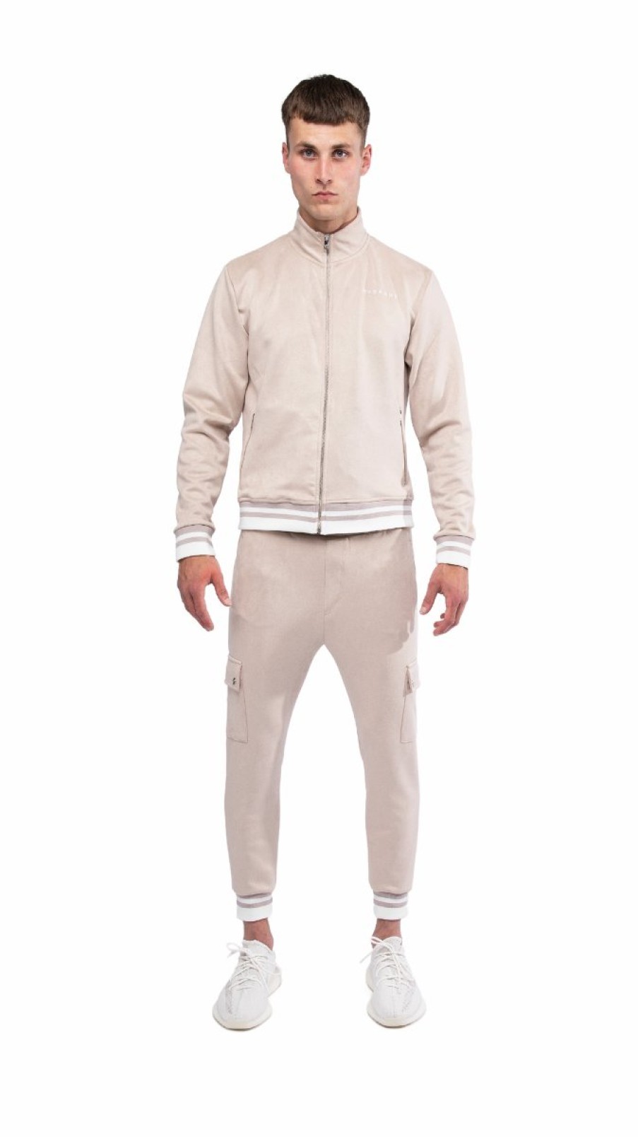 Men My Brand Sweatpants | Mb Sand Joggingsuit Camel