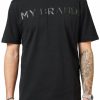 Men My Brand T-Shirts | My Brand Logo Black T-Shirt