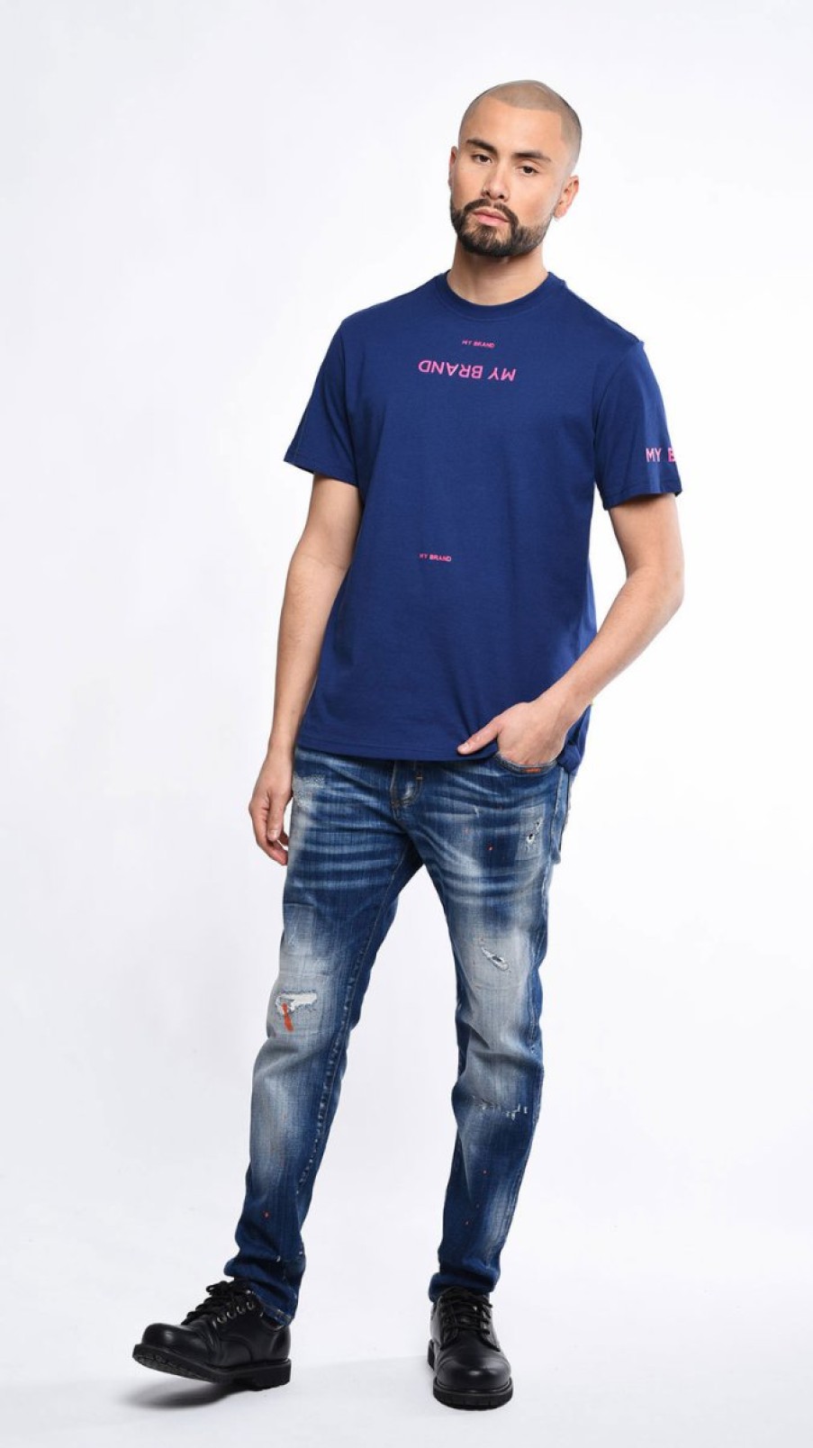 Men My Brand T-Shirts | Multibranding Tshirt Navy/Np