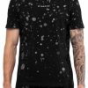 Men My Brand T-Shirts | Paint Capsule T Shirt Black