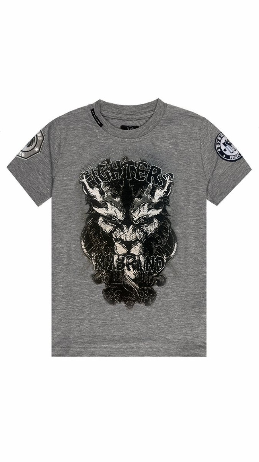 Junior My Brand T-Shirts | Devil Fighter T-Shirt Grey