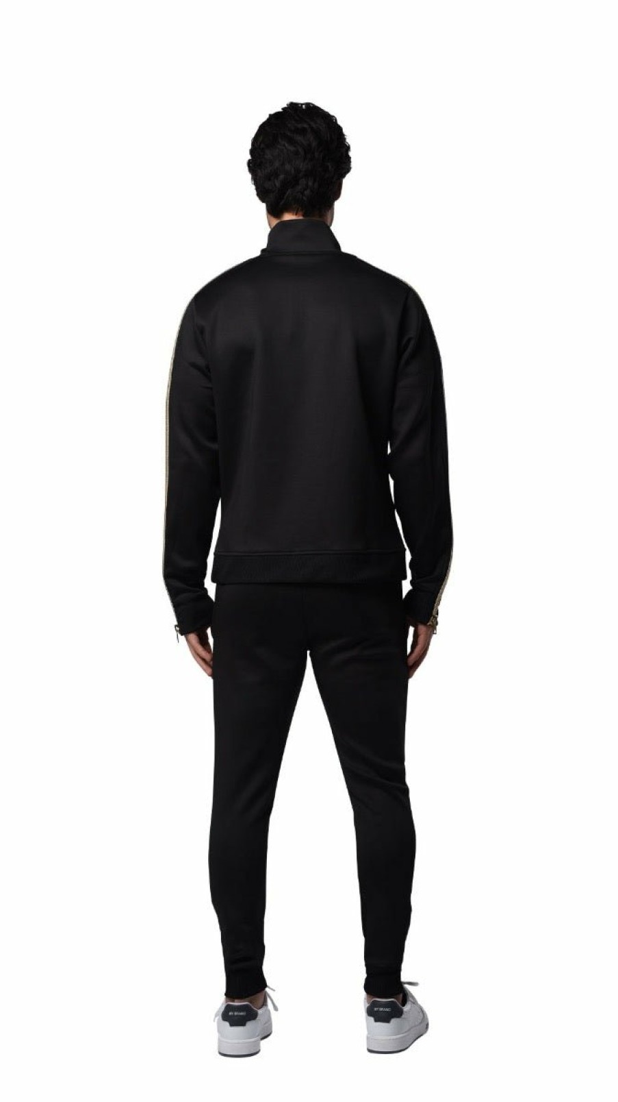 Men My Brand Tracksuits | Gold Zipper Tracksuit Jac