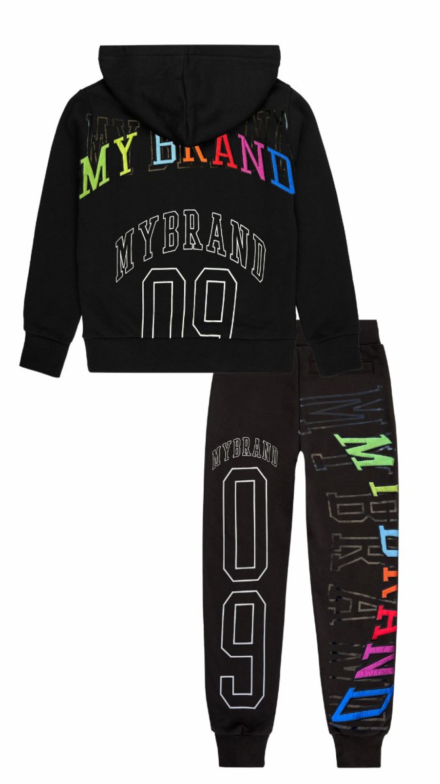 Junior My Brand Joggingsuits | Rainbow Capsule Joggingsuit With Text