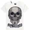 Junior My Brand T-Shirts | White Skull T-Shirt White