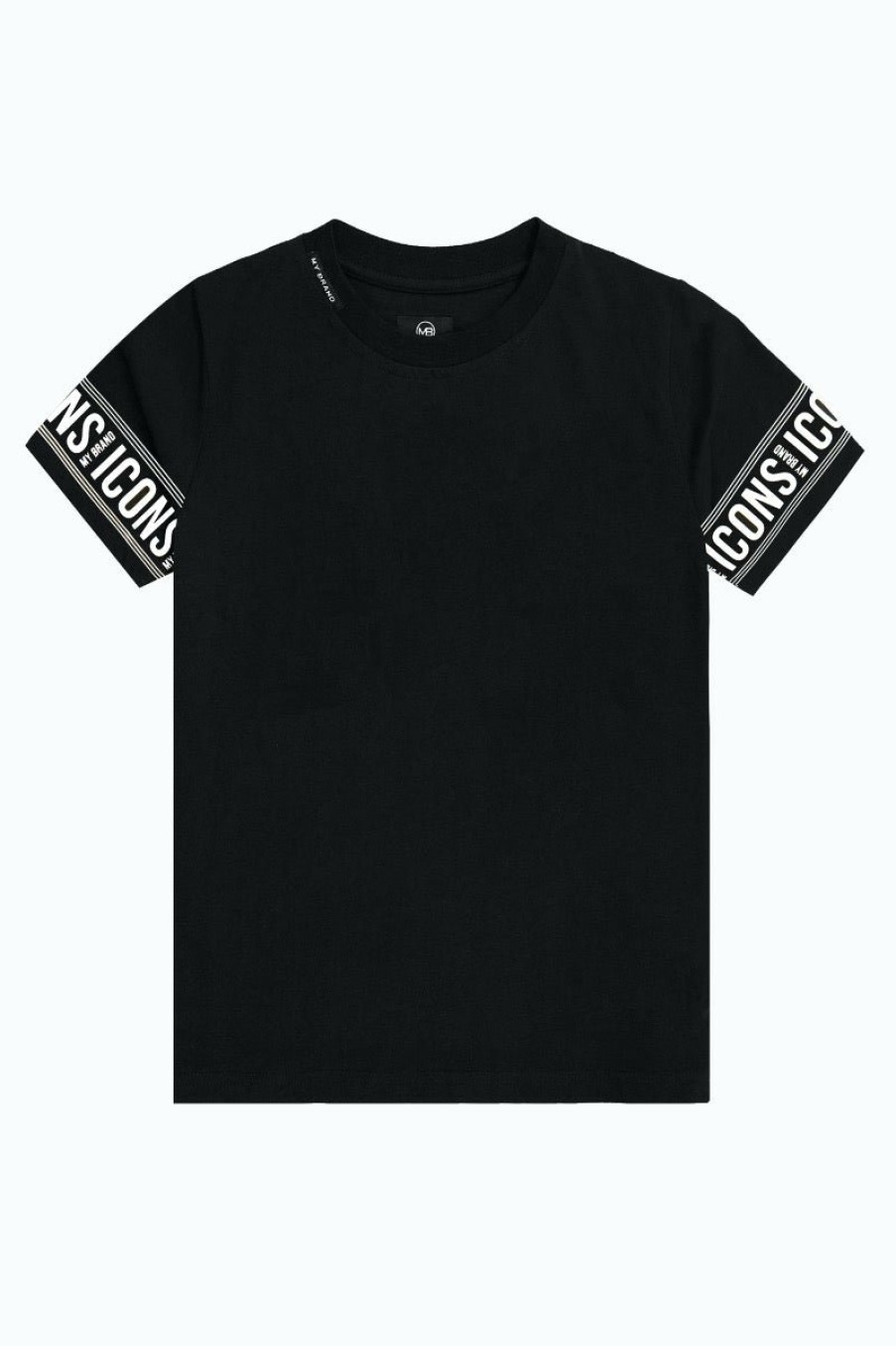 Junior My Brand T-Shirts | Icons Sleeve T-Shirt Black