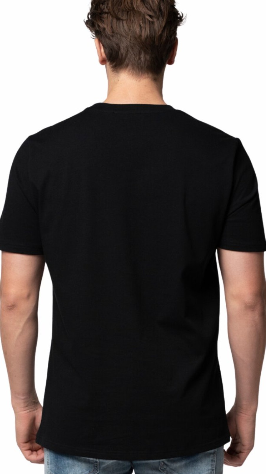 Men My Brand T-Shirts | Mb Essential Pique Black T-Shirt