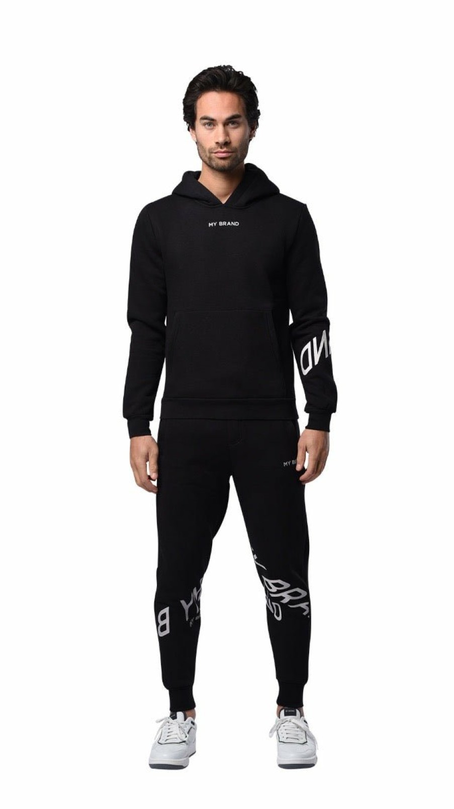 Men My Brand Joggingsuits | Mb Knees Joggingsuit